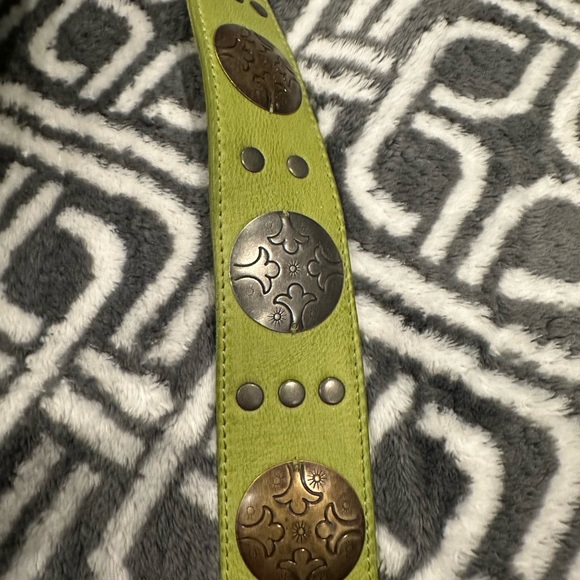 Free People Wilder Embellished Sling Bag in Yultide Lime - Picture 2 of 2